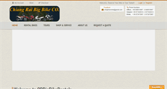 Desktop Screenshot of crbigbikerentals.com